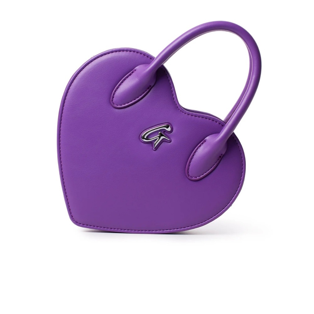 Glamaholic Lifestyle Standard Purple Heart Bag
